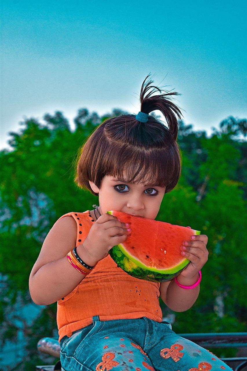 Watermelon Child Kid